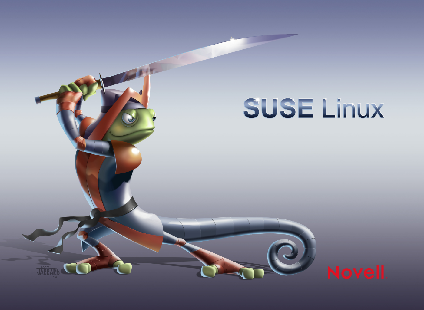 SUSE Wallpaper #2. Posted on August 14, 2006 by Ted Haeger